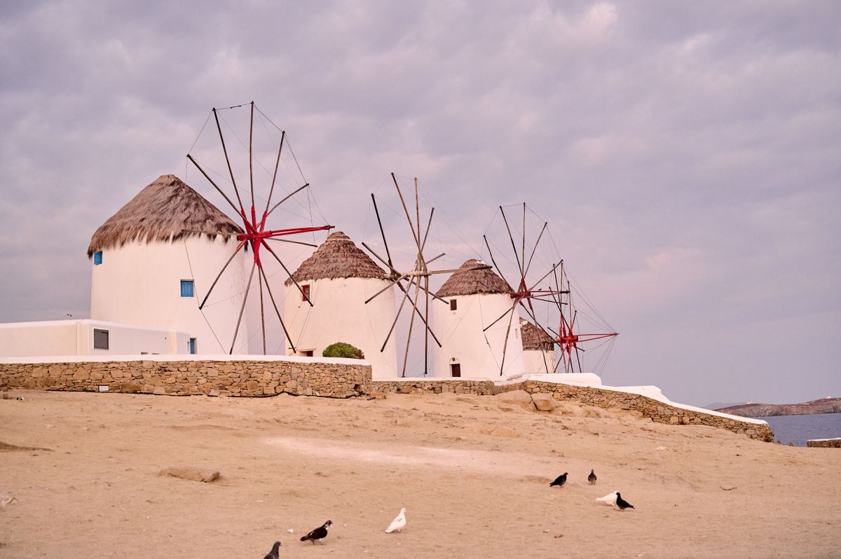 The windmills of Mykonos